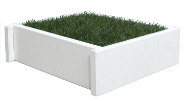 Mini PETaPOTTY with sod